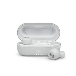 jbl under armour true wireless streak: ultra-compact in-ear sport headphones – white (uajblstreakwhtam)