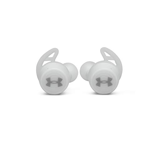 JBL Under Armour True Wireless Streak: Ultra-Compact in-Ear Sport Headphones - White (UAJBLSTREAKWHTAM)