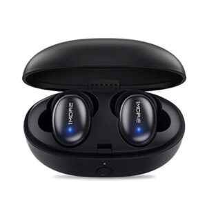 1more stylish true wireless earbuds, bluetooth 5.0, 24-hour playtime, stereo in-ear headphones with charging case, built-in microphone, alternate pairing mode (renewed)