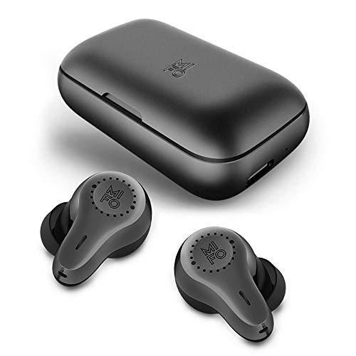 Wireless Earbuds mifo O7 Qualcomm APT-X TWS Bluetooth 5.0 Hi-Fi Stereo Sound CVC 8.0 Noise Cancelling in-Ear Sport Wireless Headphones Built-in Mic IPX7 Waterproof Earphone with Charging Case