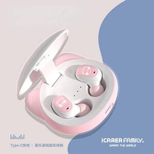 MBETA IKE Family 24-Hour Battery Life Girls in-Ear Cute Slider TWS Wireless Bluetooth Headset