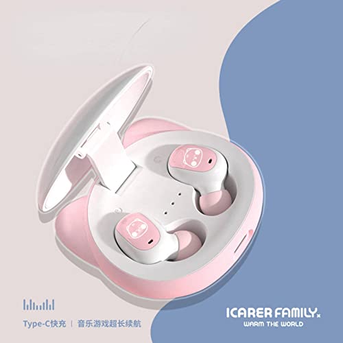 MBETA IKE Family 24-Hour Battery Life Girls in-Ear Cute Slider TWS Wireless Bluetooth Headset
