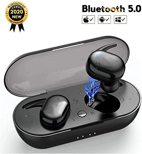 THOMAS DIXON Wireless Earbuds Bluetooth Headphones 5.0 Earphones, IPX6 Waterproof Bluetooth Earbuds THOMAS DIXON 0