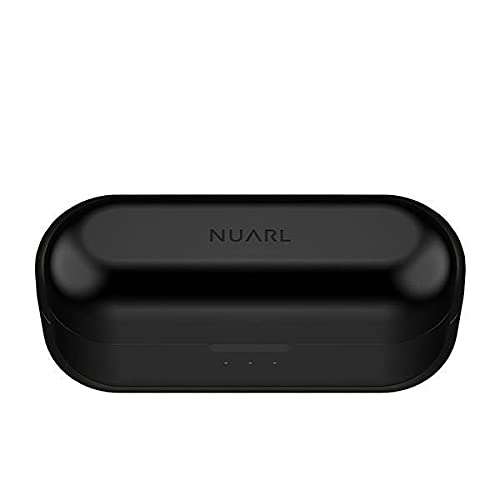 NUARL N10 Plus Active Noise Canceling Completely Wireless Earphones Earbuds Multi-Point Support Bluetooth5.2 7hr Playback aptX AAC with HDSS IPX4 N10PLUS-PB(Piano Black)