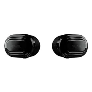 NUARL N10 Plus Active Noise Canceling Completely Wireless Earphones Earbuds Multi-Point Support Bluetooth5.2 7hr Playback aptX AAC with HDSS IPX4 N10PLUS-PB(Piano Black)