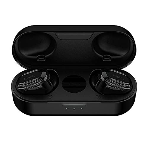 NUARL N10 Plus Active Noise Canceling Completely Wireless Earphones Earbuds Multi-Point Support Bluetooth5.2 7hr Playback aptX AAC with HDSS IPX4 N10PLUS-PB(Piano Black)