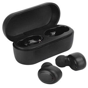 v2 binaural wireless bluetooth sports earbud, portable true wireless tws private mode stereo headphones in ear built in mic headset with charging box 70 hours standby for running, workout, gym