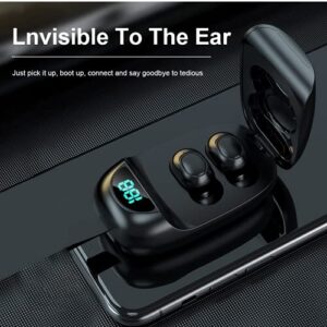 UrbanX Wireless Earbuds for P8 Lite (2017) with Immersive Sound True 5.0 Bluetooth in-Ear Headphones with 2000mAh Charging Case - Stereo Calls Touch Control IPX7 Sweatproof Deep Bass