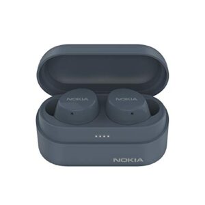 Nokia Power Earbuds Lite - Fjord - Waterproof - Universal Bluetooth - 35 Hours Battery Life - Travel Charging Case