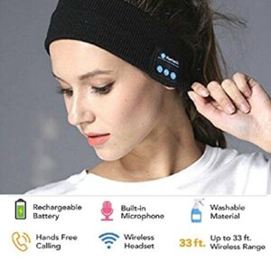NC Sports Headband Wireless Bluetooth Stereo Headphones Running Headphones Sleep Headphones Sports Sleep Music Headbands Fashion Headband Headphones