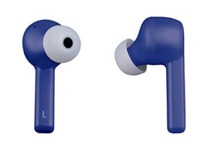 toshiba air hush active noise cancelling true wireless earphones, midnight blue (rze-bt1050e)