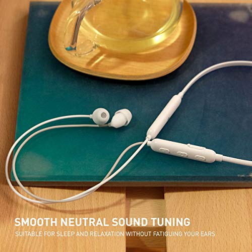ADVANCED SOUND GROUP Sleeper Wireless Silicone Uni-Body Earphones (White)