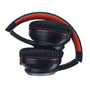 EGNARO HS7 Wireless Headphones, Bluetooth 5.0, Microphone, Color Black