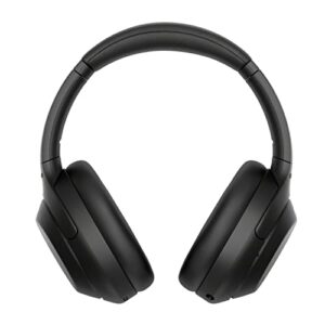 Sony WH-1000XM4 Wireless Noise Canceling Over-Ear Headphones (Black) WLA-NS7 Wireless TV Adapter Bundle (2 Items)