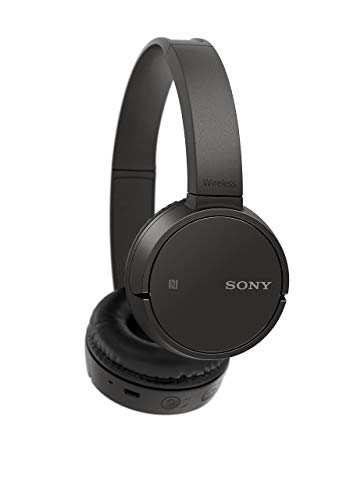 Sony WH-CH500 Wireless On-Ear Headphones, Black (Renewed)