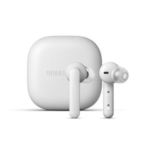 urbanears alby true wireless earbuds with charging case, dusty white