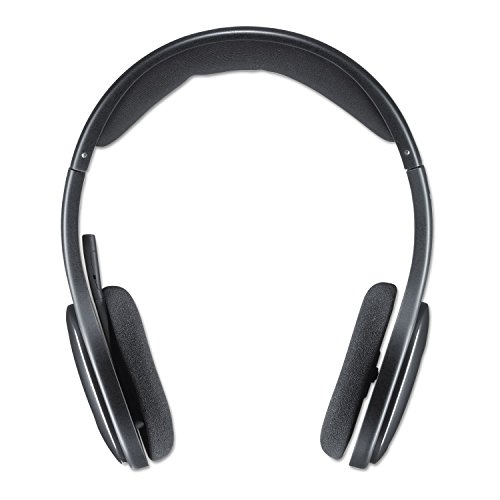 Logitech 981000337 H800 Binaural Over-The-Head Wireless Bluetooth Headset, 4 ft Range, Black