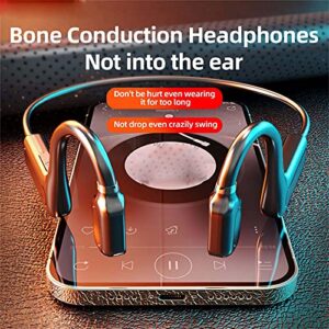 2022 G1 Wireless Bluetooth 5.1 Headset Concept Bone- Conduction Surround Sound Waterproof Headset (Black)