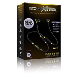 ISOtunes PRO and Xtra Bundle: OSHA Compliant Bluetooth Hearing Protection with Noise Cancelling Mic