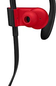 Powerbeats3 Wireless Earphones - Apple W1 Headphone Chip, Class 1 Bluetooth, 12 Hours of Listening Time, Sweat Resistant Earbuds - Defiant Black-Red