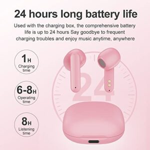 Hoseili 2023new editionBluetooth Headphones.Bluetooth 5.2 Wireless Earphones in-Ear，LED Power Display IPX7 Waterproof Band Microphone Touch Control Portable Charging Case for iOS Android PC. YJA7