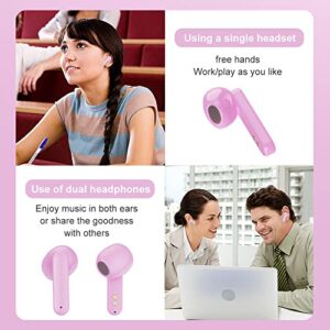 Hoseili 2023new editionBluetooth Headphones.Bluetooth 5.2 Wireless Earphones in-Ear，LED Power Display IPX7 Waterproof Band Microphone Touch Control Portable Charging Case for iOS Android PC. YJA5