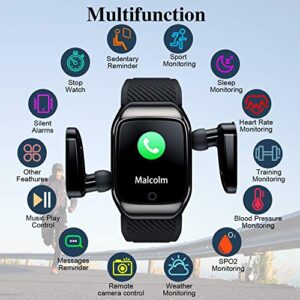 cjc Smart Watch Bracelet with Bluetooth Earbuds, 2 in 1 Fitness Tracker Activity Bracelet with TWS Sleep Music Wristband Headset