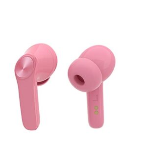 Karymi Bluetooth Earphone - Wireless Headphone - XT18 5.0 TWS Mini HD Stereo Sound in Ear Earbuds Headset - LED Display Touch Control Sports Earphone for iPhone and Android (Pink)