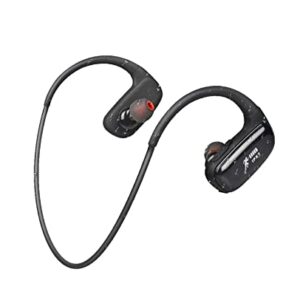 Sports Wireless Headphones, IPX7 Waterproof 16GB MP3 Player with Bluetooth, Running Earphone 10Hrs Playtime, Wireless Bluetooth 5.0 Headset with Noise Cancelling Mic(Black)