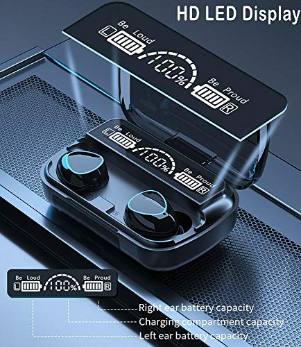 Wireless Earbuds Bluetooth 5.1 Earphones for BLU G91s in Ear Headphones True Stereo Sports Waterproof/Sweatproof Headsets with Microphone