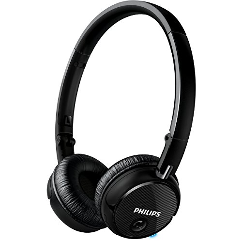 Philips SHB6250/27 Wireless Bluetooth Headphones, Black