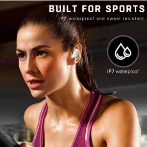 Urbanx Street Buds Live True Wireless Earbud Headphones for Samsung Galaxy S21 5G - Wireless Earbuds w/Hands Free Controls - White (US Version with Warranty)