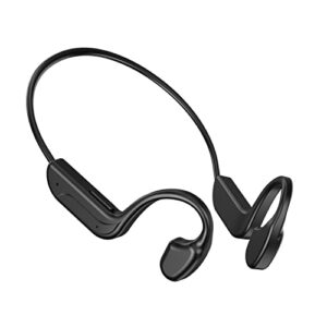 kaulueder open ear conduction headphones- v5.3 bluetoothsports headphones- built-in microphone waterproof sweatproof wireless bluetooth headset for indoor/outdoor/hiking/riding