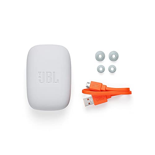 JBL ENDURANCE JUMP- Wireless heaphones, bluetooth sport earphones with microphone, Waterproof, up to 8 hours battery, charging case and quick charge (Red)