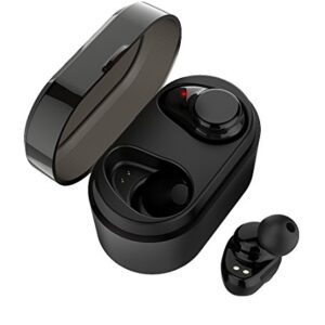 True Wireless Earbuds Langsdom X7 Mini Bluetooth 4.2 Headphones in-Ear Noise Isolating Earphones with Mic Smart Touch Control and Portable Charging Box for Samsung and More