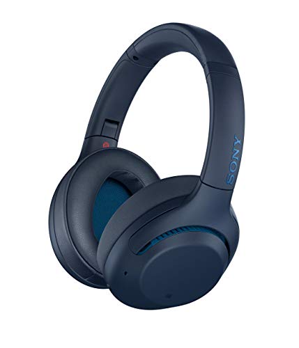 Sony Wireless Noise Canceling Extra Bass Headphones - Blue - WHXB900N/LC