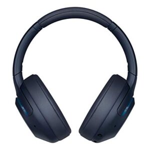 Sony Wireless Noise Canceling Extra Bass Headphones - Blue - WHXB900N/LC