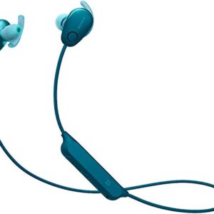 Sony SP600N Wireless Noise Canceling Sports in-Ear Headphones, Blue (WI-SP600N/L) (WISP600N/L)