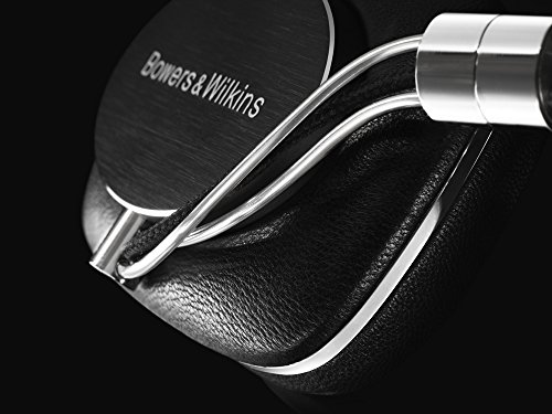 Bowers & Wilkins P5 Series 2 On Ear Headphones with HiFi Drivers, Wired, Black