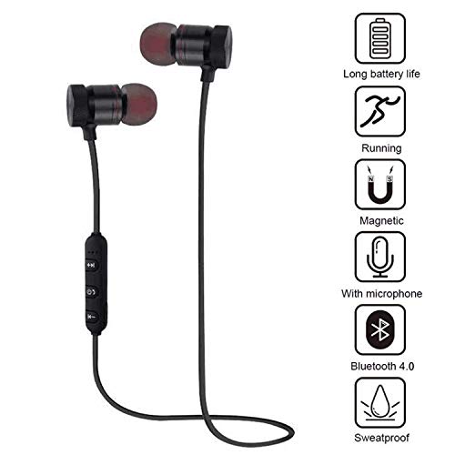 Kingup Bluetooth Wireless Earphone with Magnetic Connection, corresponds to Various Models