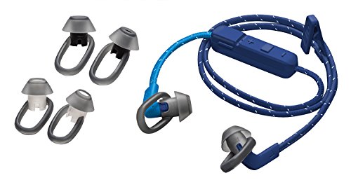 Plantronics BackBeat FIT 300 Sweatproof Sport Earbuds, Wireless Headphones, Dark Blue/Blue
