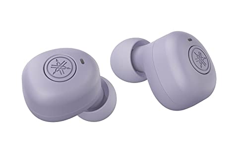Yamaha TW-E3B Premium Sound True Wireless Earbuds Headphones Purple (Renewed)