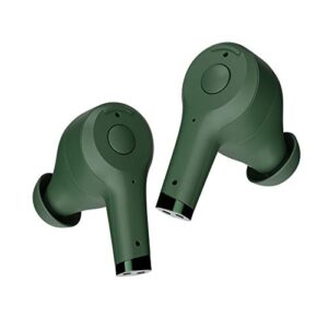 Sudio ETT True Wireless Earbuds - Active Noise Cancelling, Transparency Mode, IPX5 Water Protection, 30h Battery Time, iOS, Android, Wireless Charging (Green)