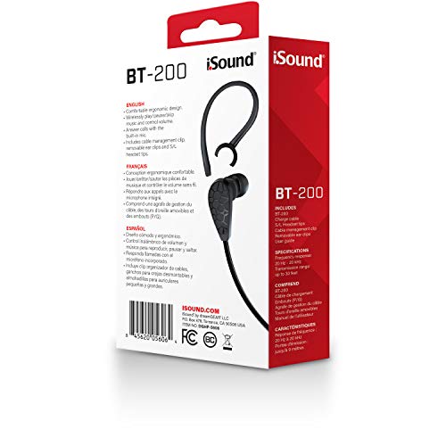 iSound BT-200 Wireless Stereo Earbuds with Microphone: Perfect for Running