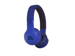 jbl e45btblu on-ear wireless headphones (blue)