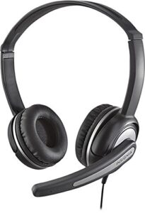 insignia – on-ear stereo headset – black