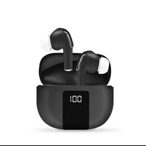 Wireless Bluetooth Earbuds Headphones in Ear with Mic.Touch Control LED Display (Black) High Sound Quality Wireless Earbud, Deep Bass Stereo Bluetooth Earbud with HD Mic(Blue) (AC697N)