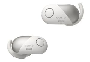sony wf-sp700n/w true wireless splash-proof noise-cancelling earbuds with built-in microphone (white), 5 x 2.4 x 6 inches