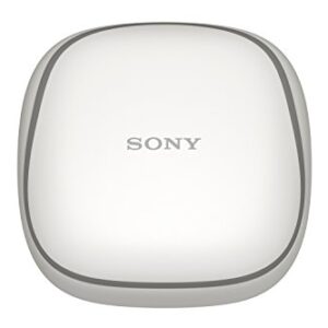 Sony WF-SP700N/W True Wireless Splash-Proof Noise-Cancelling Earbuds with Built-In Microphone (White), 5 x 2.4 x 6 inches