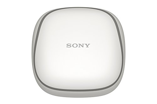 Sony WF-SP700N/W True Wireless Splash-Proof Noise-Cancelling Earbuds with Built-In Microphone (White), 5 x 2.4 x 6 inches